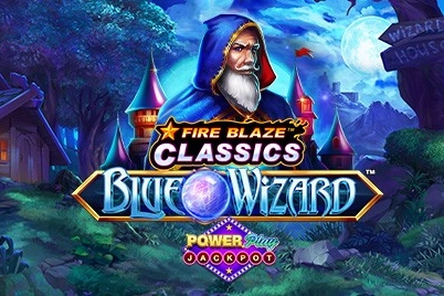 Fire Blaze: Blue Wizard PowerPlay Jackpot